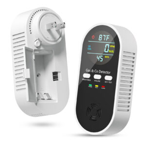 NICGOL 5 in 1 Upgraded Natural Gas Leak Detector and Carbon Monoxide Detectors