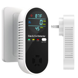 NICGOL 4 in 1 Upgraded Natural Gas Leak Detector and Carbon Monoxide Detectors